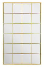 Gold Modern Window Leaner Mirror / Wall Mirror