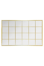 Gold Modern Window Leaner Mirror / Wall Mirror