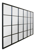 Black Modern Window Leaner Mirror / Wall Mirror