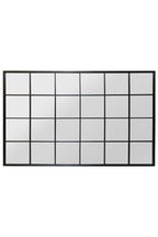 Black Modern Window Leaner Mirror / Wall Mirror