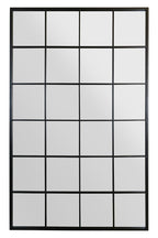 Black Modern Window Leaner Mirror / Wall Mirror