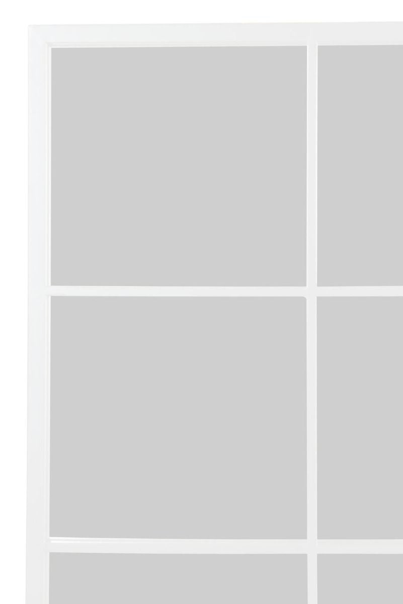 White Modern Window Leaner Mirror / Wall Mirror