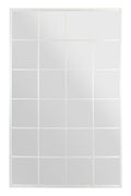 White Modern Window Leaner Mirror / Wall Mirror