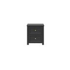 Shaker Style Bedroom Furniture Set in Black