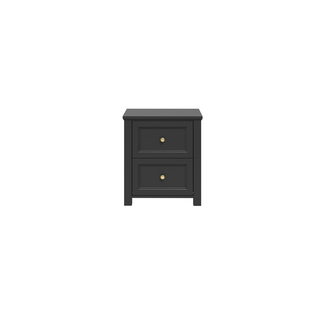 Shaker Style Bedroom Furniture Set in Black
