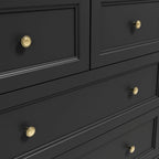 Shaker Style Bedroom Furniture Set in Black