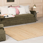Chunky Woven Jute Rug 170x120cm