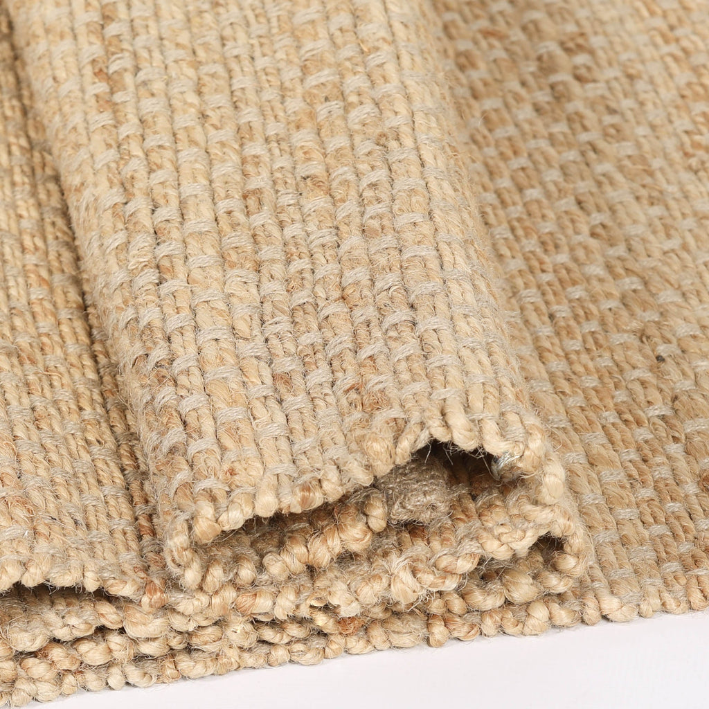 Chunky Woven Jute Rug 170x120cm