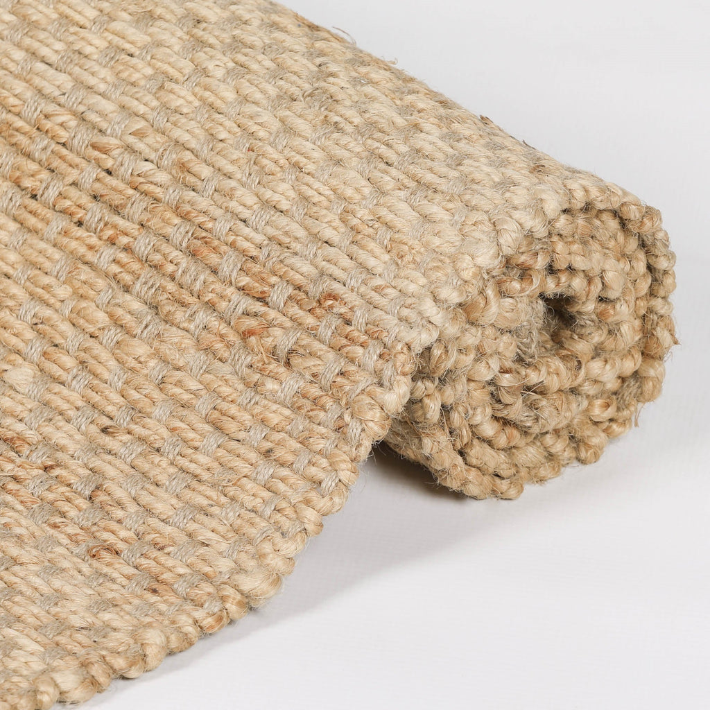 Chunky Woven Jute Rug 170x120cm