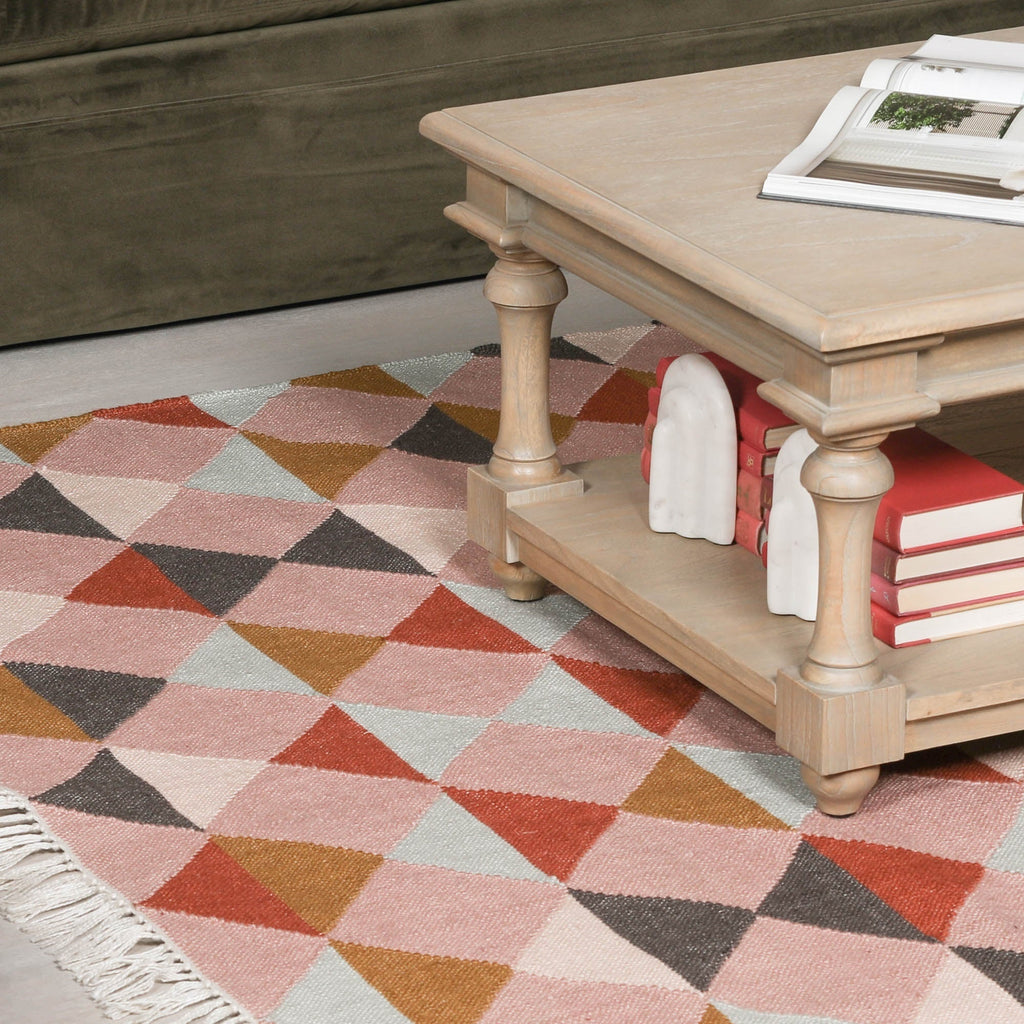Diamond Design Multi Colour Rug 260x180cm
