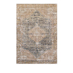 Marine Pink Chenille Washed Rug 260x180cm