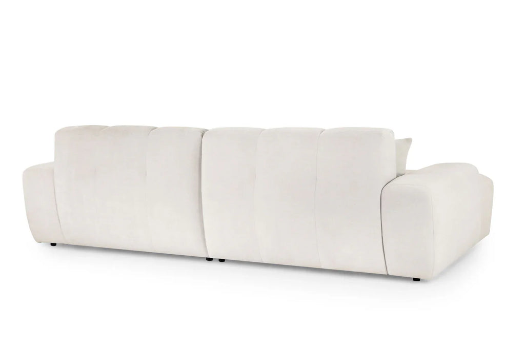 Jacob Left Hand Corner Sofa In Beige