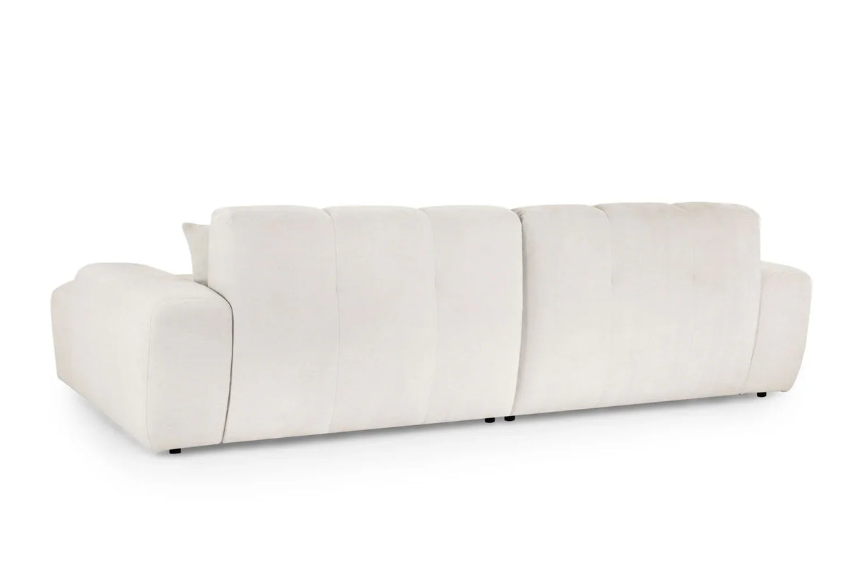 Jacob Right Hand Corner Sofa In Beige