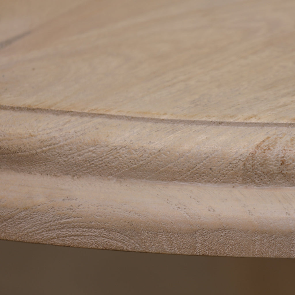 Blanche Wooden Round Dining Table 152cm