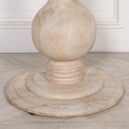 Blanche Wooden Round Dining Table 152cm