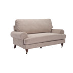 Kent Charcoal Stripe 2 Seater Sofa
