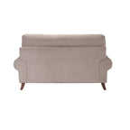Kent Charcoal Stripe 2 Seater Sofa