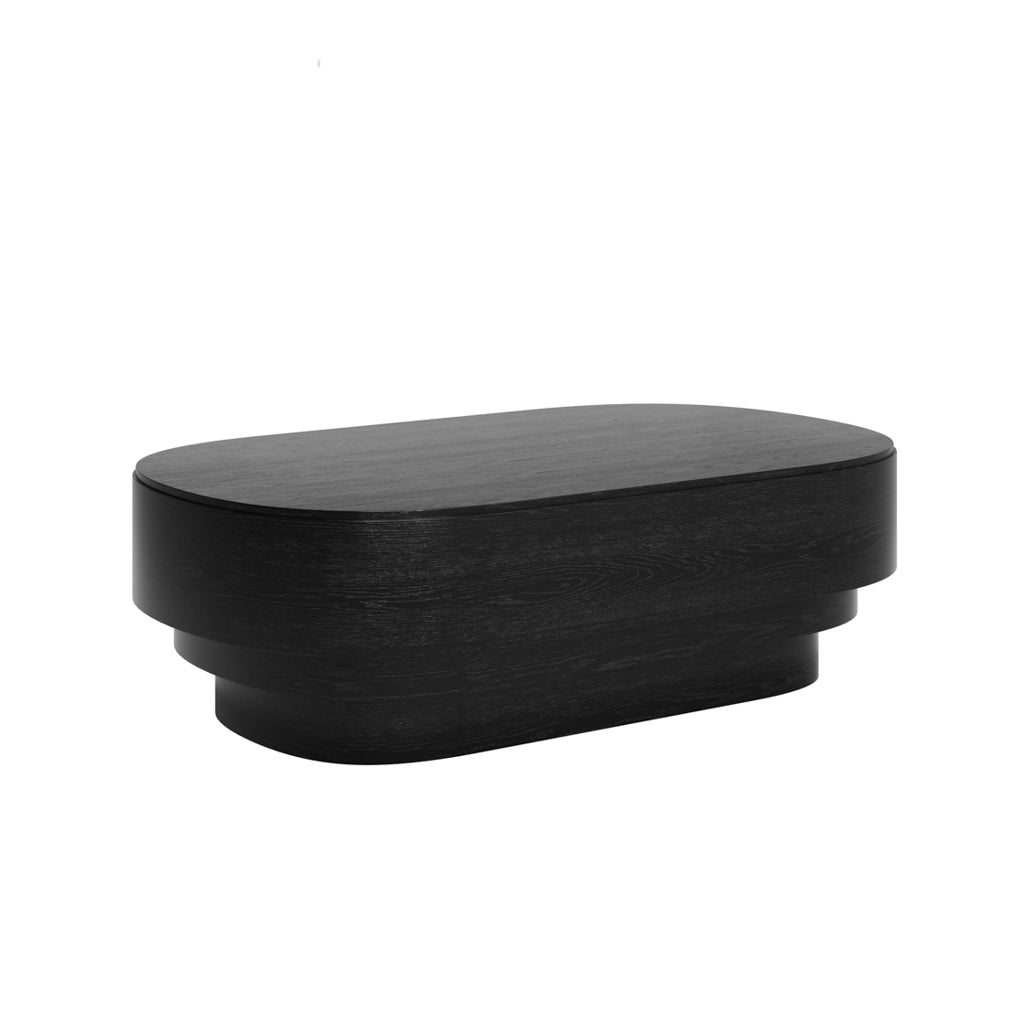 Modern Black Tiered Coffee table