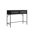 Black Industrial Style Console Table