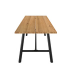 Light Grain Wood-effect Dining Table