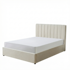 Double Ottoman Storage Bed with Memory Foam Mattress (5 COLOUR CHOICES)