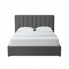Double Ottoman Storage Bed with Memory Foam Mattress (5 COLOUR CHOICES)