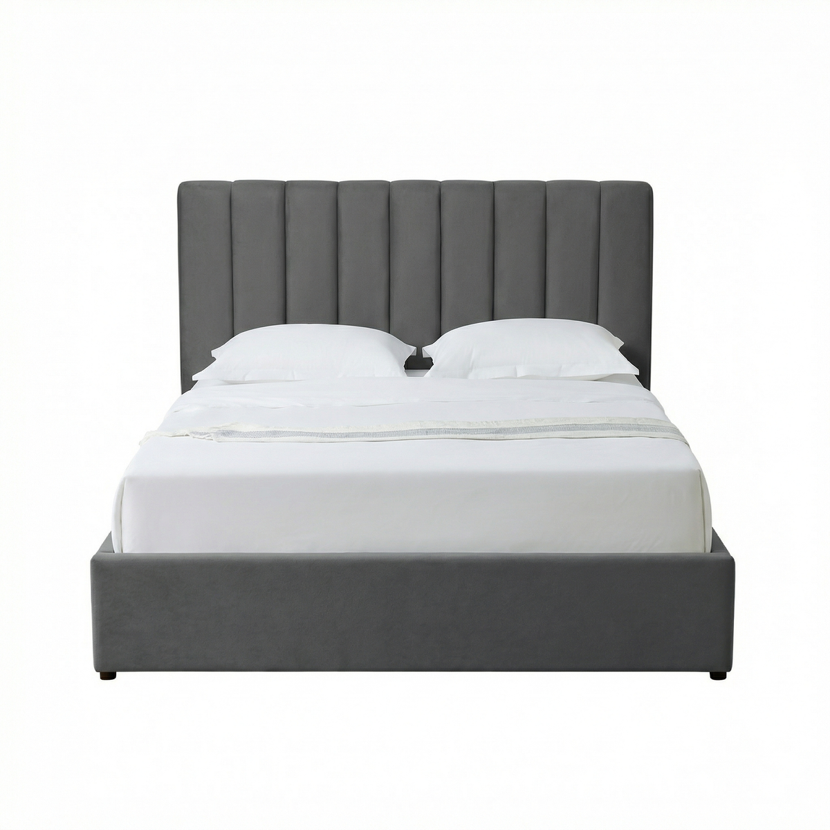 Double Ottoman Storage Bed with Memory Foam Mattress (5 COLOUR CHOICES)