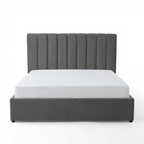 Double Ottoman Storage Bed with Memory Foam Mattress (5 COLOUR CHOICES)