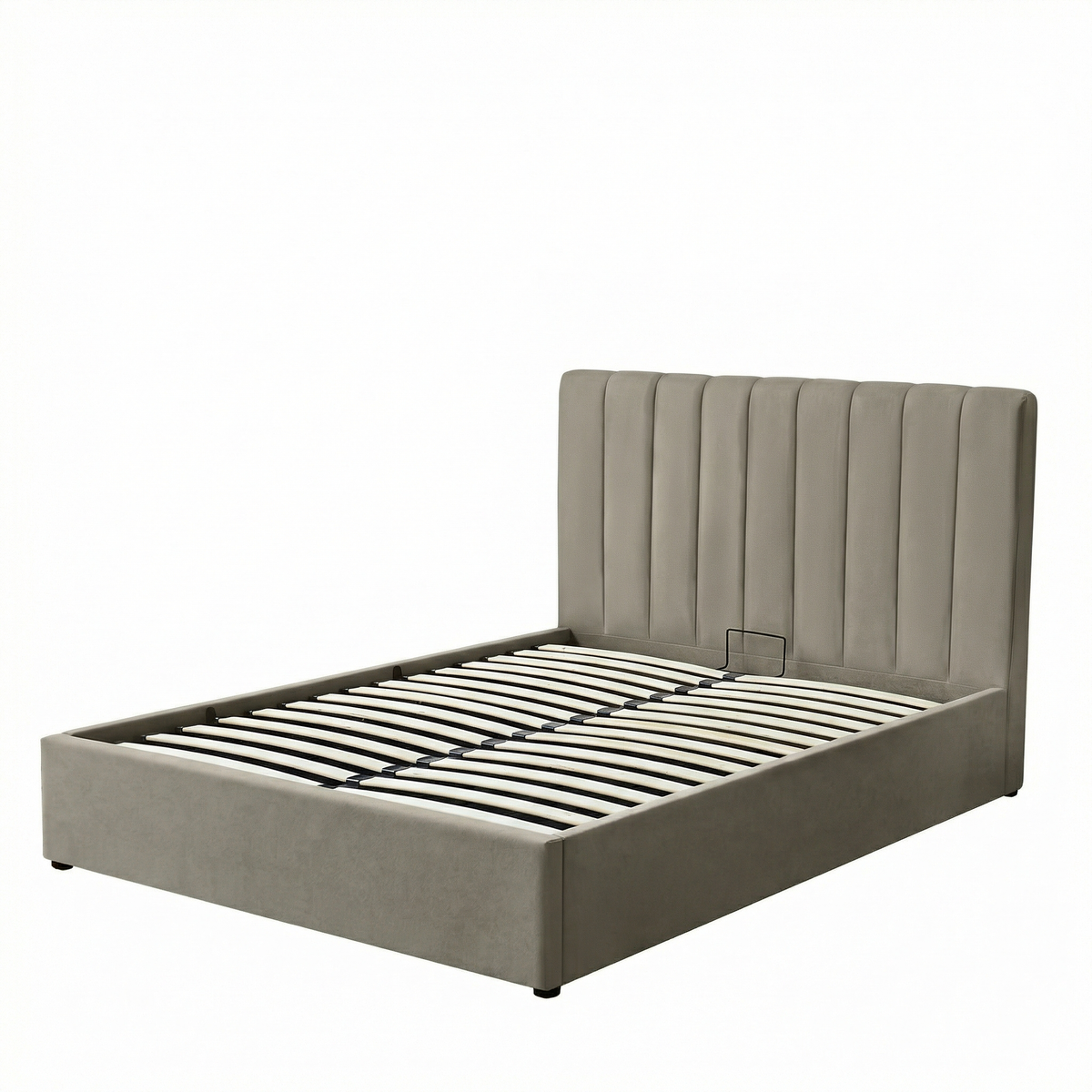 Double Ottoman Storage Bed with Memory Foam Mattress (5 COLOUR CHOICES)