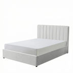 Double Ottoman Storage Bed with Memory Foam Mattress (5 COLOUR CHOICES)