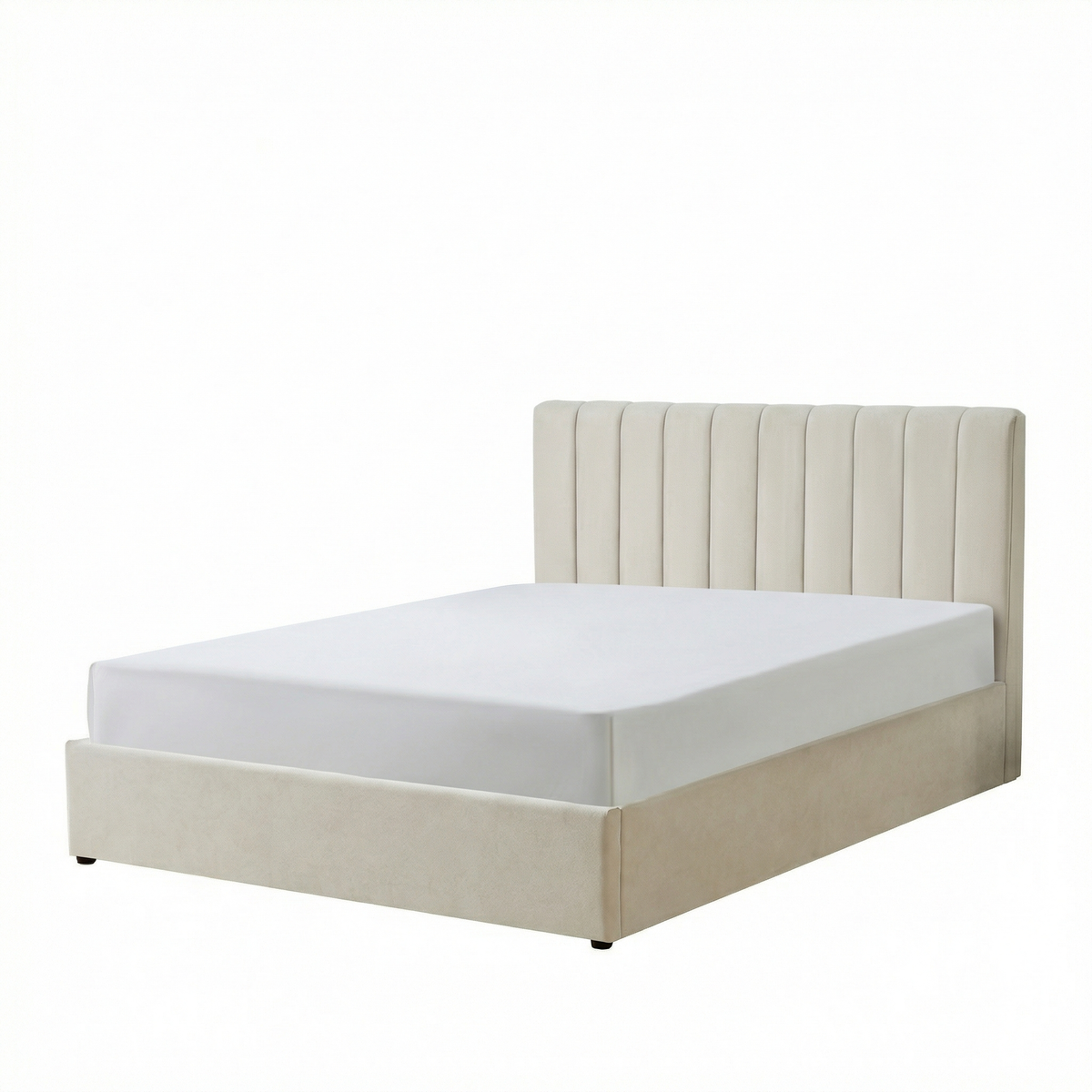 Kingsize Ottoman Storage Bed with Memory Foam Mattress (5 COLOUR CHOICES)