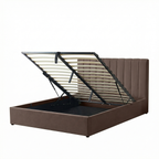Kingsize Ottoman Storage Bed with Memory Foam Mattress (5 COLOUR CHOICES)