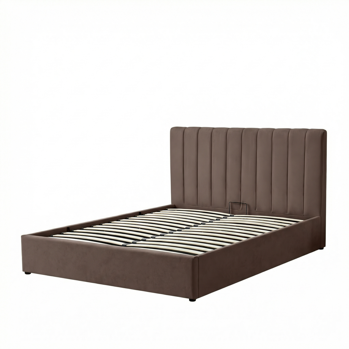 Kingsize Ottoman Storage Bed with Memory Foam Mattress (5 COLOUR CHOICES)