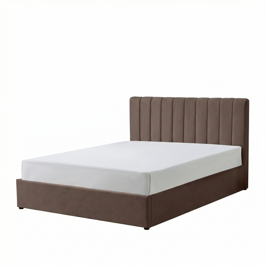 Kingsize Ottoman Storage Bed with Memory Foam Mattress (5 COLOUR CHOICES)