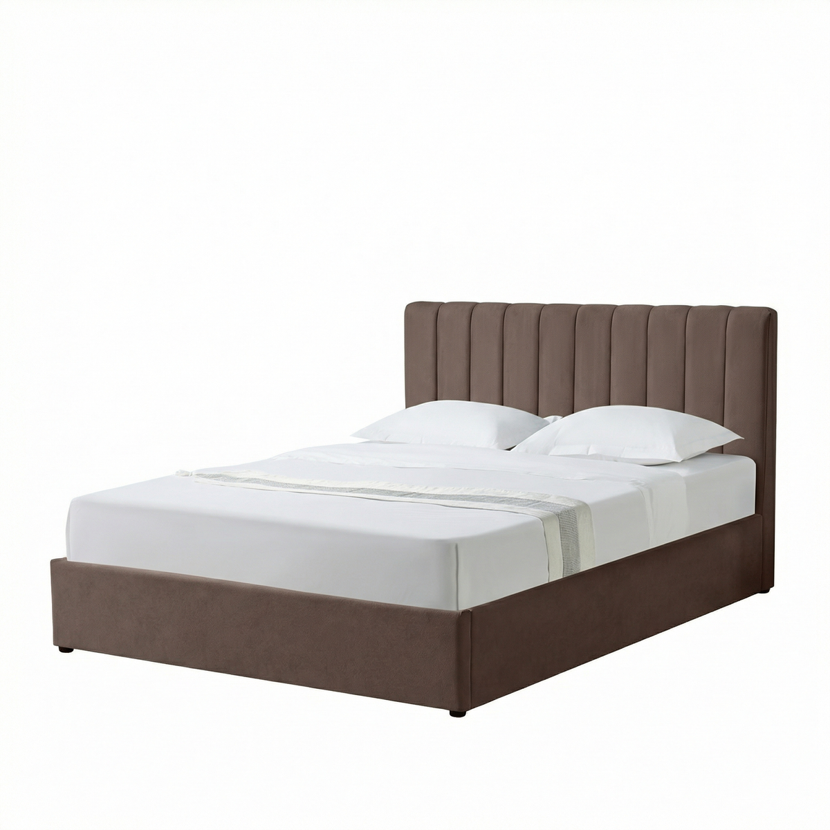 Kingsize Ottoman Storage Bed with Memory Foam Mattress (5 COLOUR CHOICES)