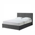 Kingsize Ottoman Storage Bed with Memory Foam Mattress (5 COLOUR CHOICES)