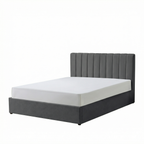 Kingsize Ottoman Storage Bed with Memory Foam Mattress (5 COLOUR CHOICES)