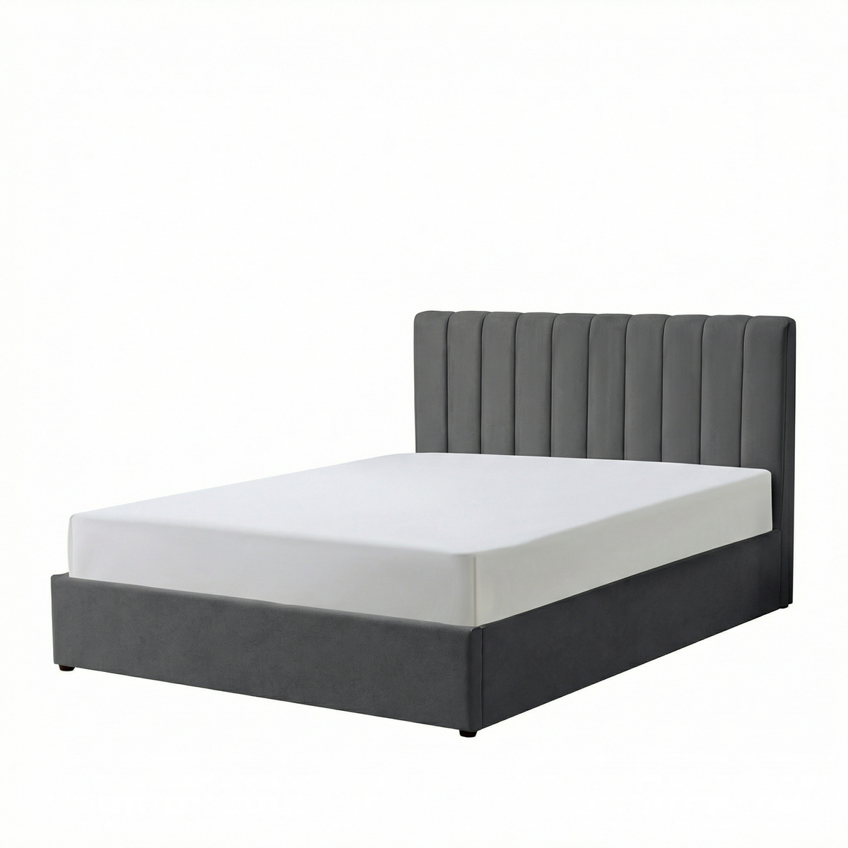 Kingsize Ottoman Storage Bed with Memory Foam Mattress (5 COLOUR CHOICES)