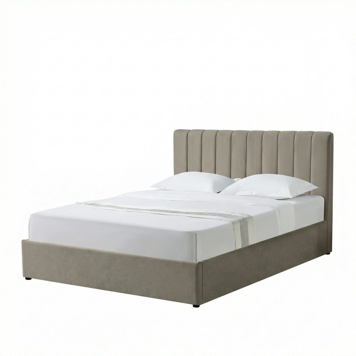 Kingsize Ottoman Storage Bed with Memory Foam Mattress (5 COLOUR CHOICES)