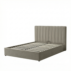 Kingsize Ottoman Storage Bed with Memory Foam Mattress (5 COLOUR CHOICES)