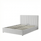 Kingsize Ottoman Storage Bed with Memory Foam Mattress (5 COLOUR CHOICES)