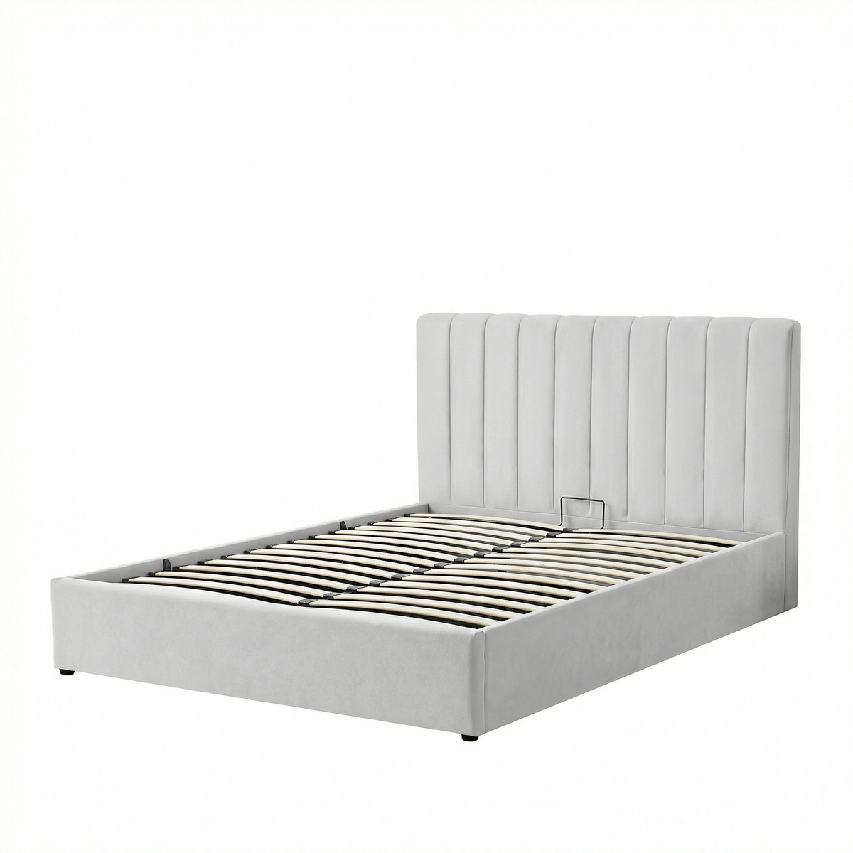 Kingsize Ottoman Storage Bed with Memory Foam Mattress (5 COLOUR CHOICES)