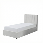 Single Ottoman Storage Bed with Memory Foam Mattress (4 COLOUR CHOICES)