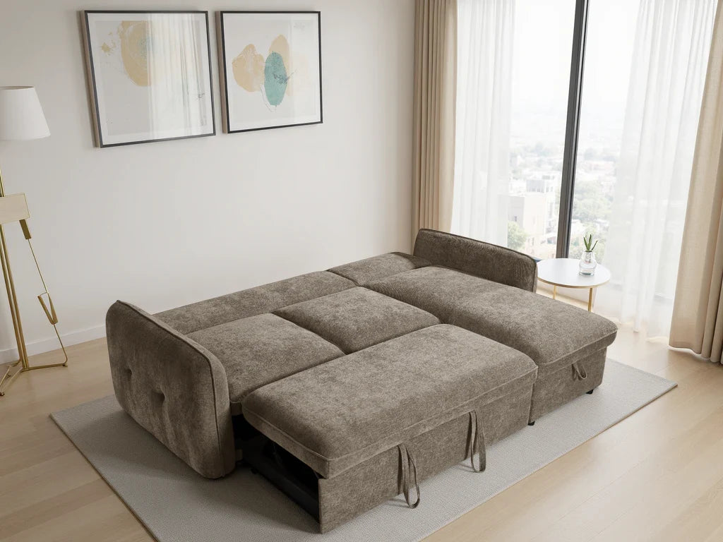 Moscow Sofabed Brown Universal Corner