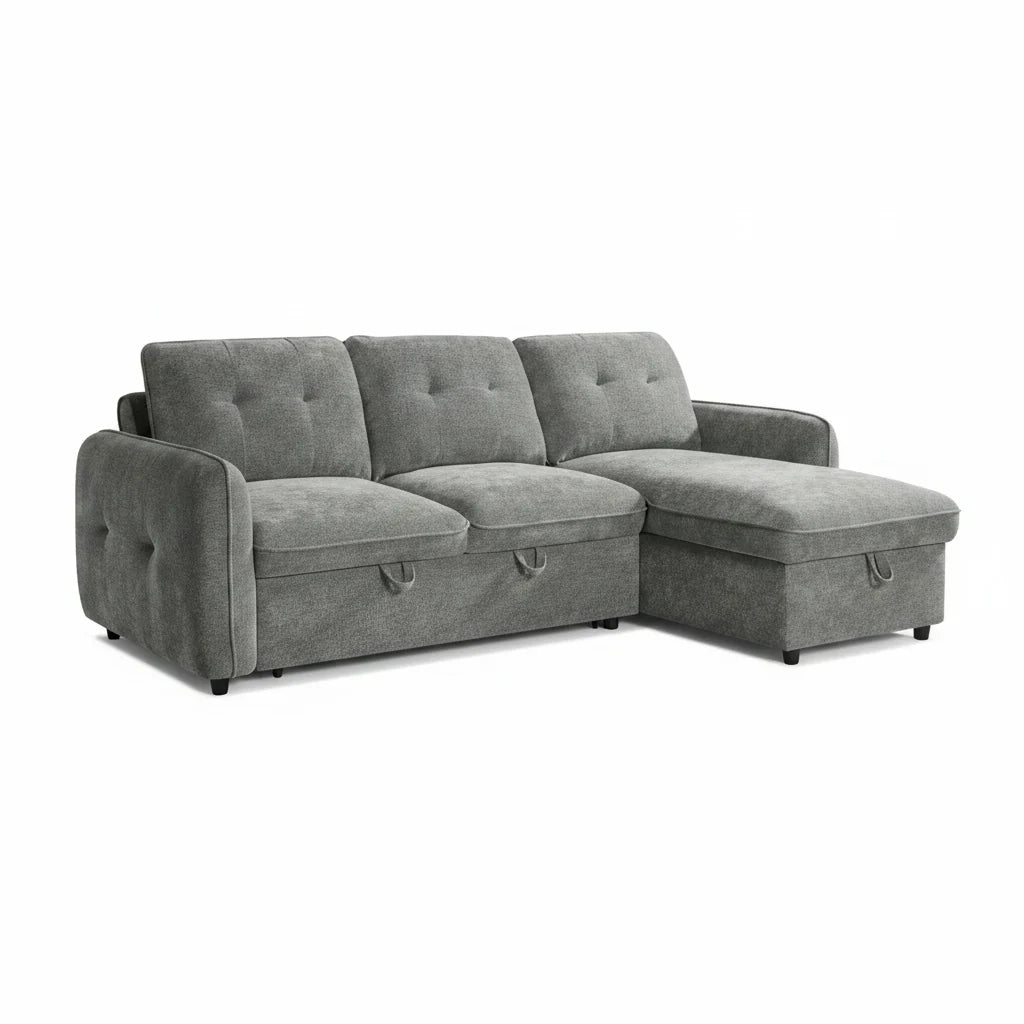 Moscow Sofabed Grey Universal Corner