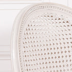 Off White Chateau Rattan Dining Chair