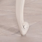 Off White Rattan Dining / Bedroom Chair
