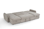 Moscow Sofabed Beige U Shape Corner