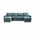 Moscow Sofabed Blue U Shape Corner