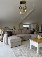 Moscow Sofabed Beige U Shape Corner
